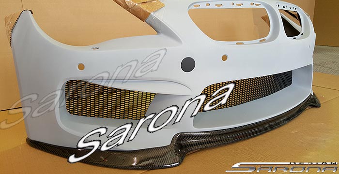 Custom BMW 6 Series  Coupe & Convertible Front Add-on Lip (2004 - 2010) - $790.00 (Part #BM-069-FA)